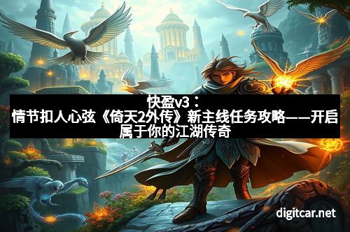 快盈v3：情节扣人心弦《倚天2外传》新主线任务攻略——开启属于你的江湖传奇